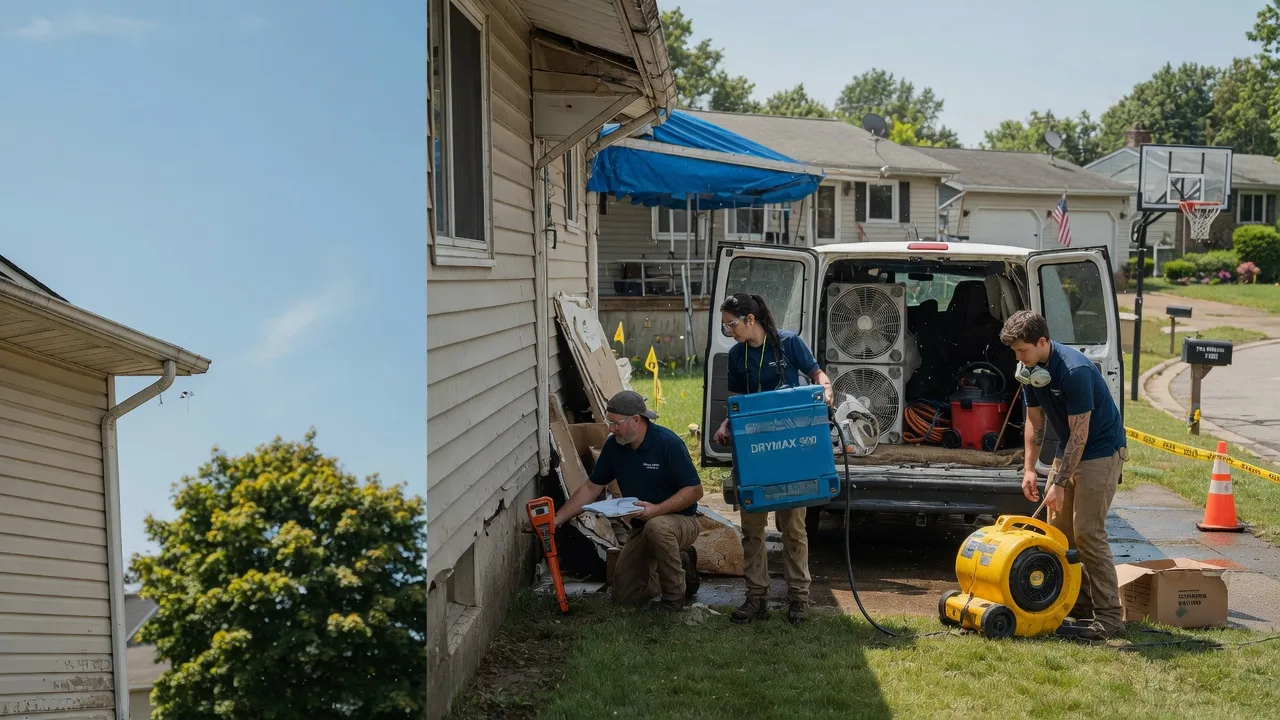 Ceiling Leak Cleanup in Granville Summit, PA near me