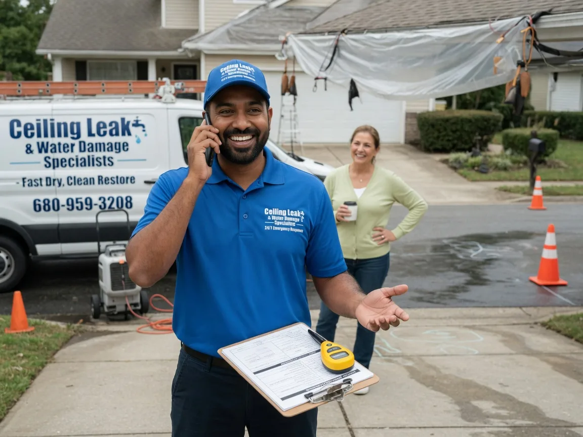 Ceiling Leak Cleanup Granville Summit, PA FAQs